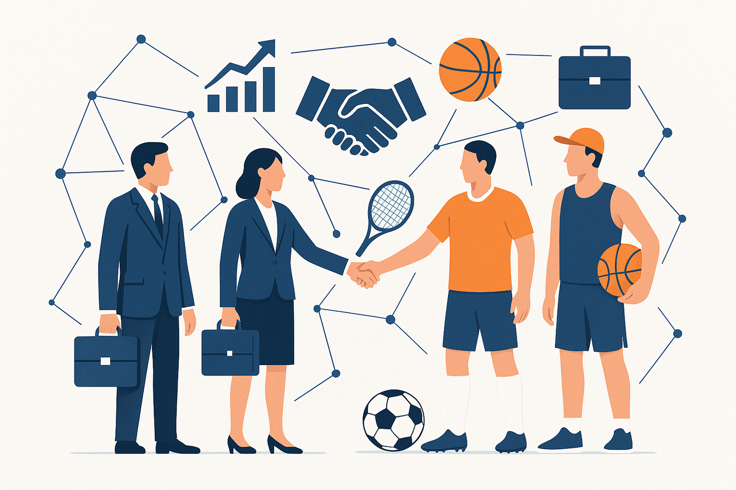 Łączymy firmy z klubami i sportowcami
Partnerstwo Biznesowe
Tworzymy trwałe i dopasowane współprace między światem sportu a biznesem. Pomagamy firmom znaleźć idealnych partnerów w sporcie i skutecznie zrealizować wspólne cele marketingowe.