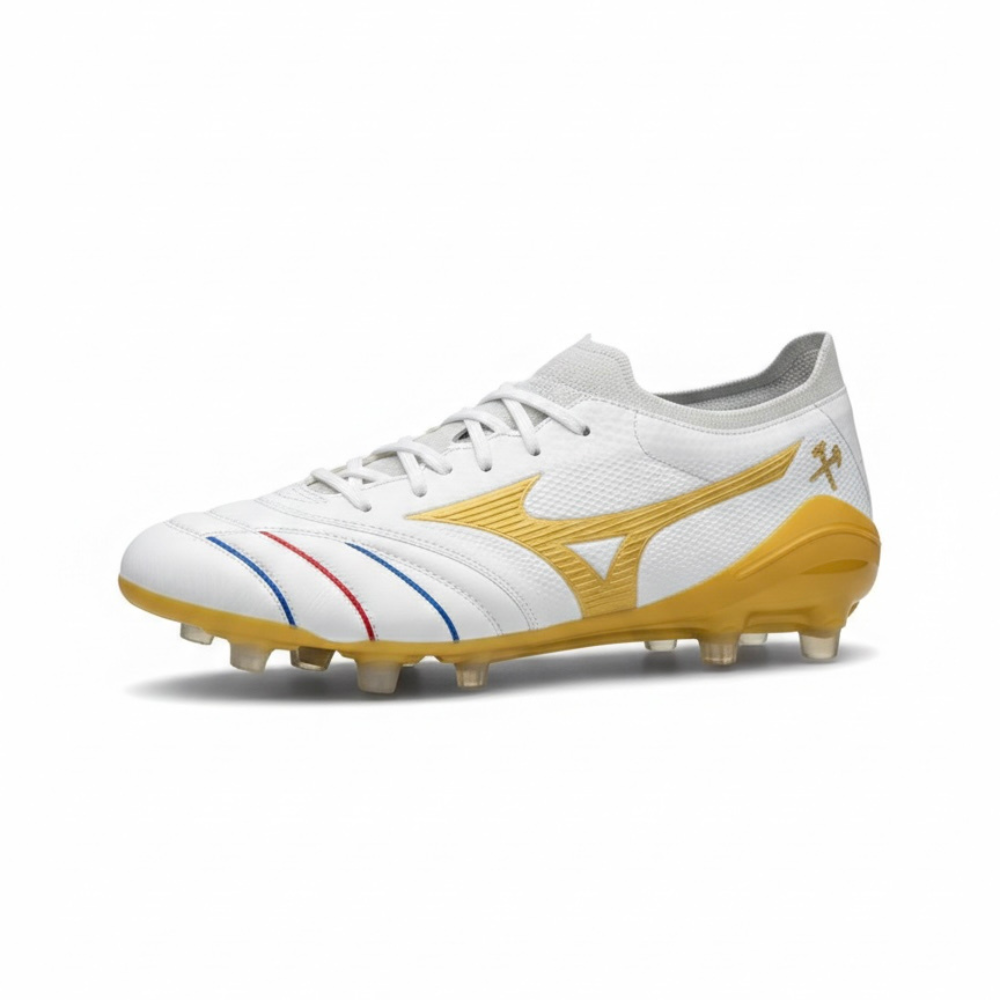 Buty piłkarskie Morelia Neo IV Japan – White/MP Gold/Cool Gray 3C - AG