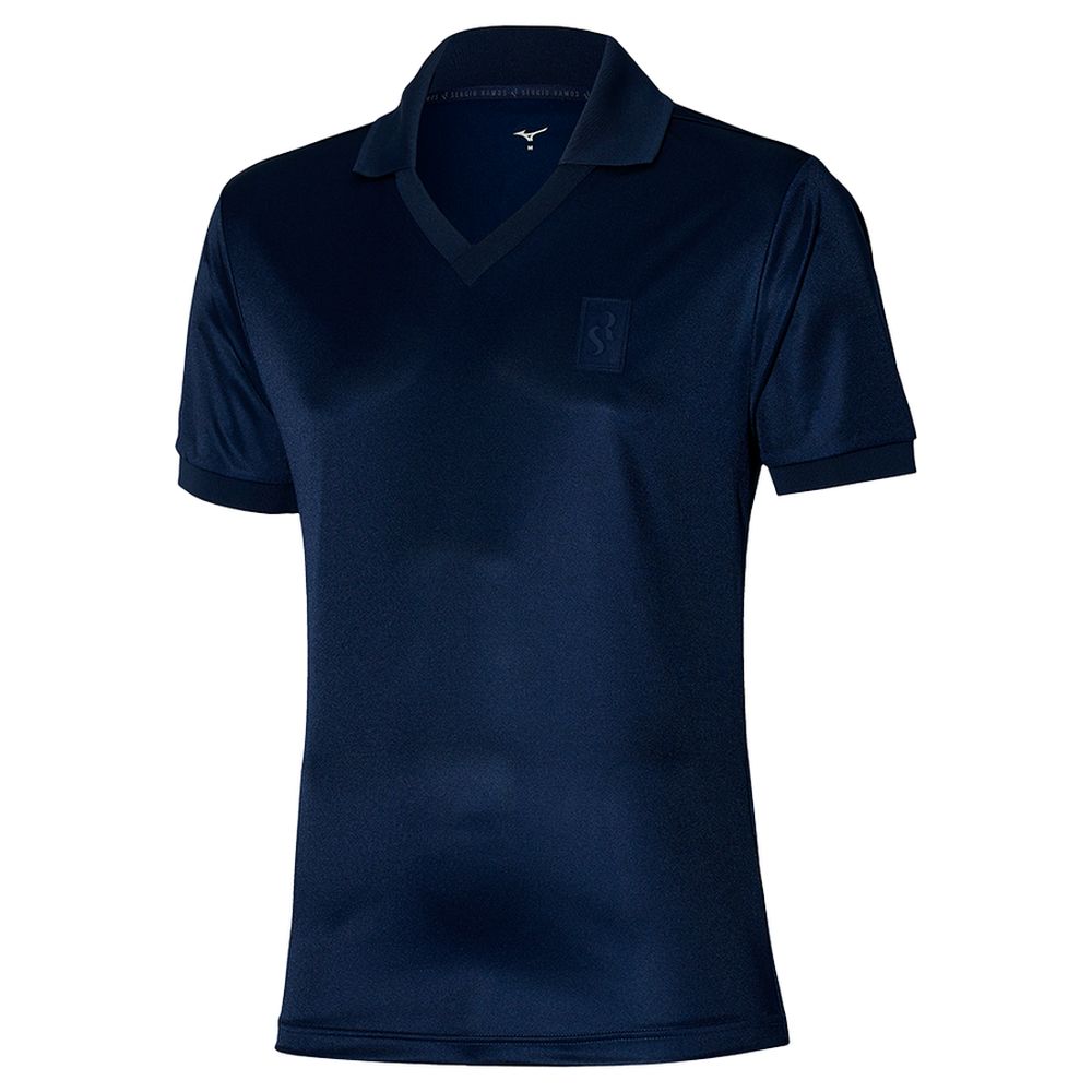 Koszulka piłkarska Mizuno Sergio Ramos Game Jersey granatowa