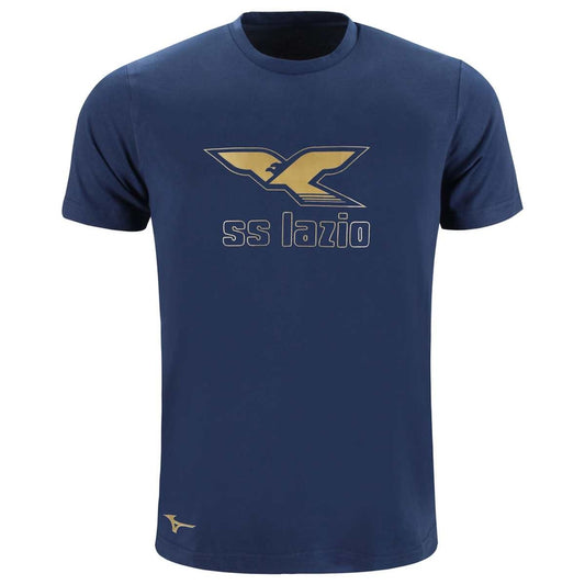 Koszulka Mizuno 125th Anniversary S.S. Lazio Cotton Tee Navy 1