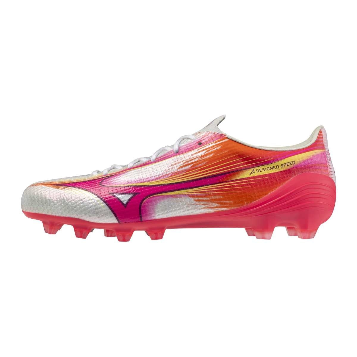 Korki Mizuno α III Japan – White / Fuchsia Purple – FG