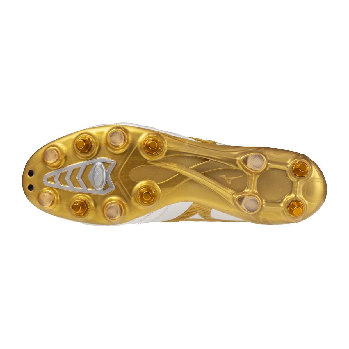 Korki Mizuno Morelia NEO IV β Japan – Biały / Złoty – Mix