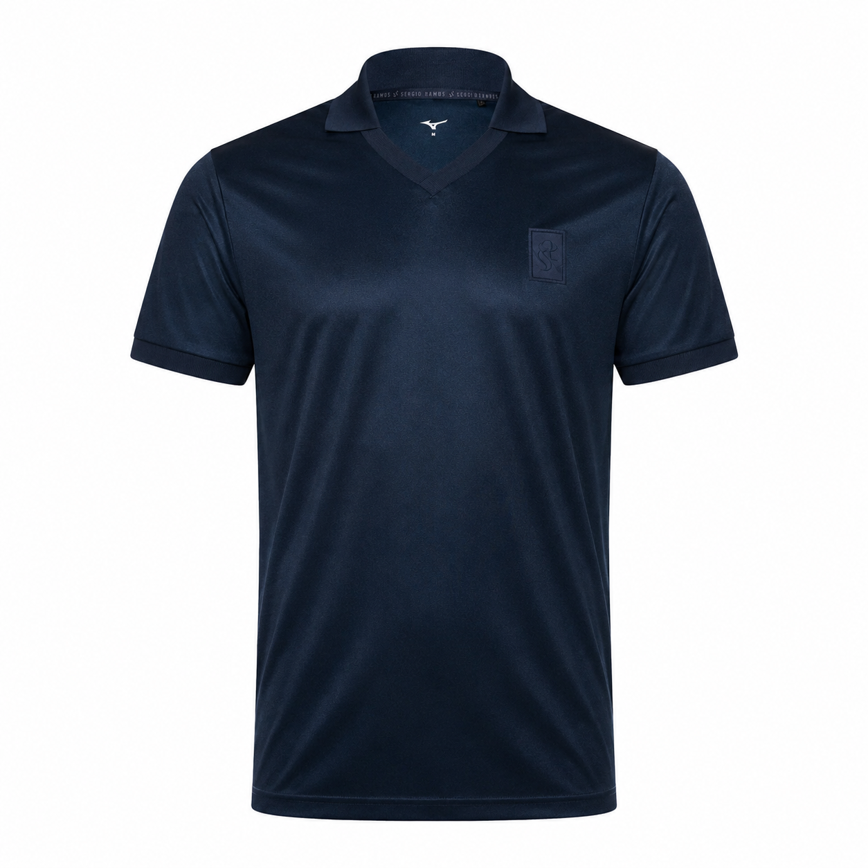 Koszulka piłkarska Mizuno Sergio Ramos Game Jersey granatowa