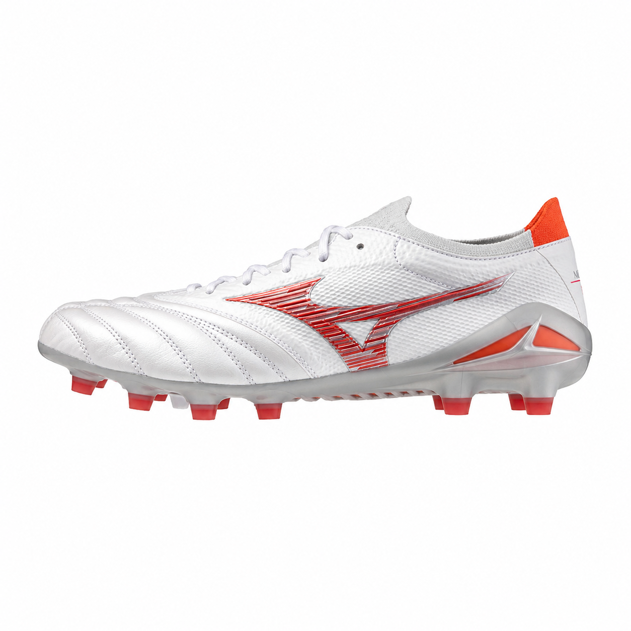 Buty Mizuno Morelia NEO IV β Japan MD/FG  - biało/czerwony