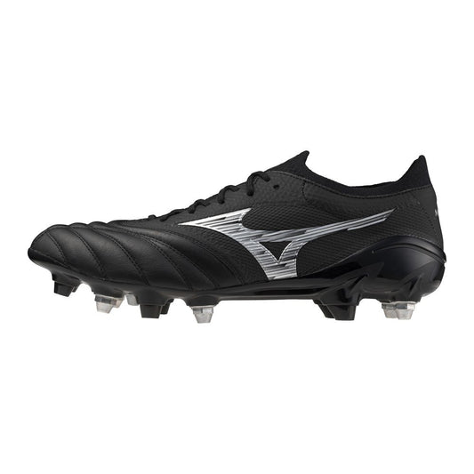 Buty piłkarskie Morelia Neo IV Japan – Black/Galaxy Silver/Black - Mix
